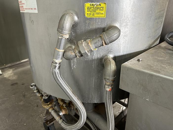 Used Breddo Likwifier 50 Gallon Jacketed Mixer