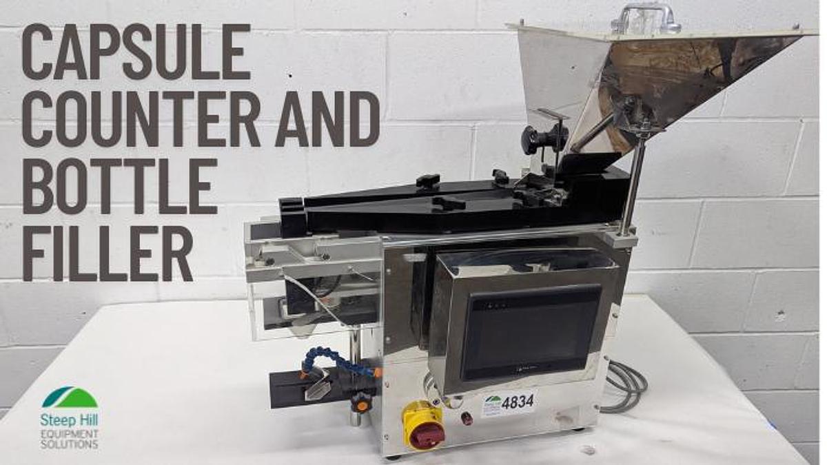 Used Capsule Counter and Bottle Filler
