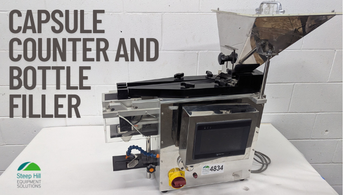 Used Capsule Counter and Bottle Filler