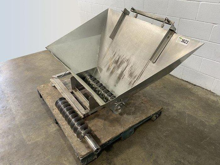 Used Hopper with Auger