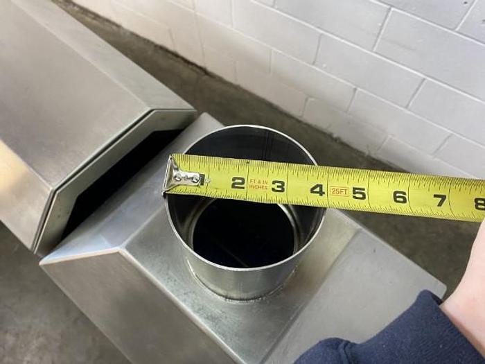 Used L-Conveyor With Steam Tunnel