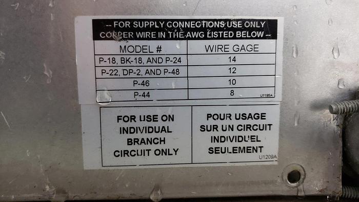 Used Baker's Pride P-22 Pizza & Pretzel Oven