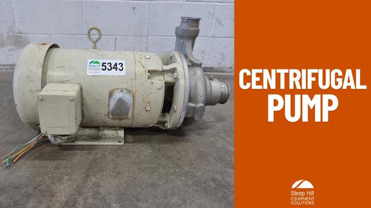 Used Byron Jackson LX-Bilton Close-Coupled Centrifugal Pump