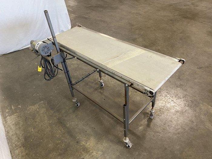 Used 4' Flat Belt Conveyor