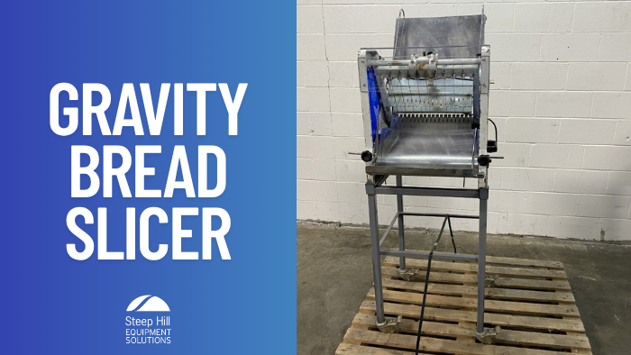 Used BakeMax Gravity Bread Slicer