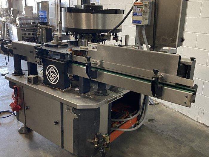 Used C&G Front & Back Bottle Labeller