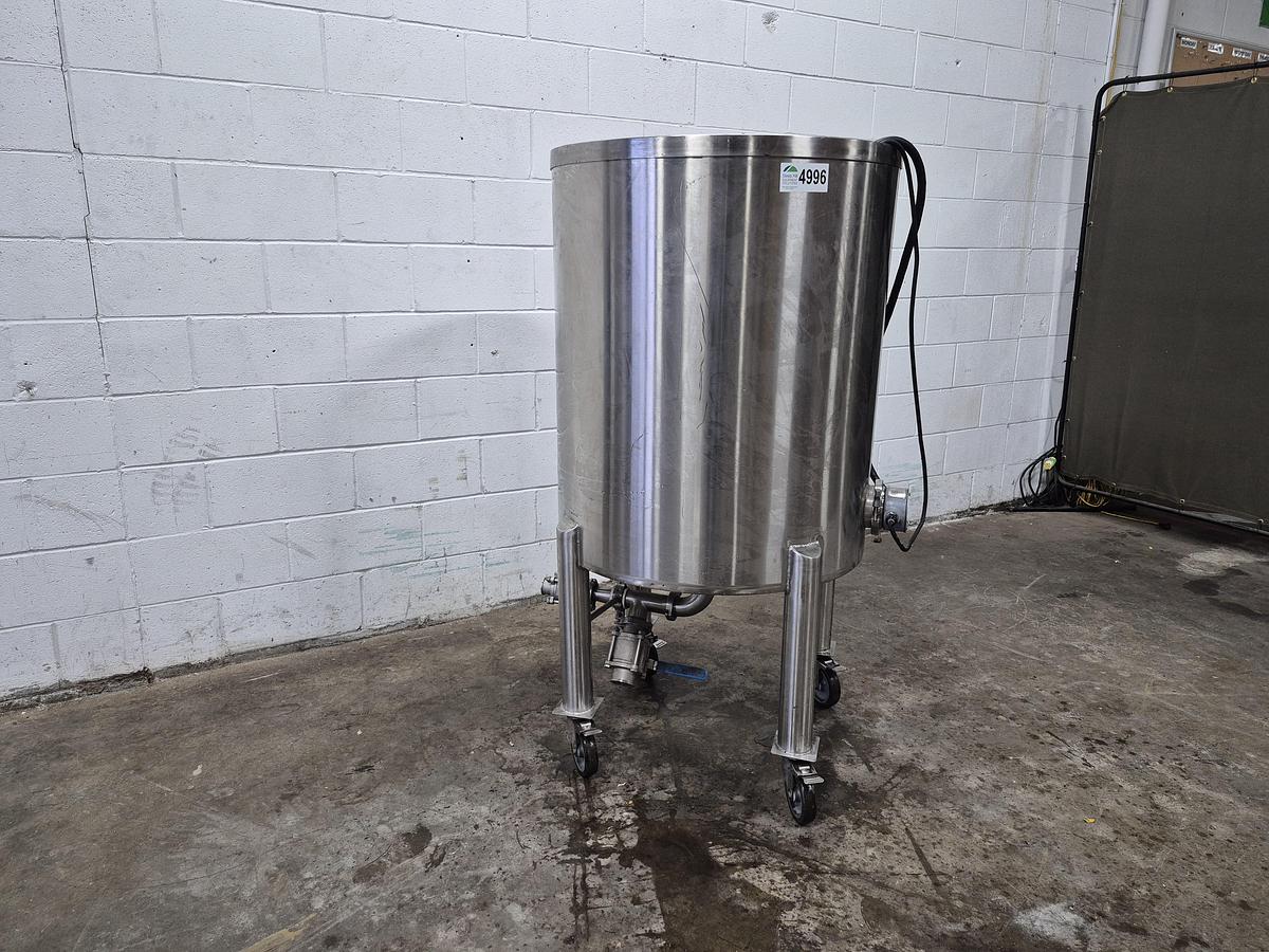 Used SS 100 Gallon Tank w/ Immersion Heater