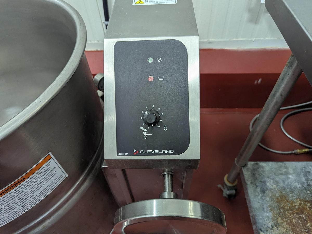 Used Cleveland Electric Steam-Jacketed Kettle