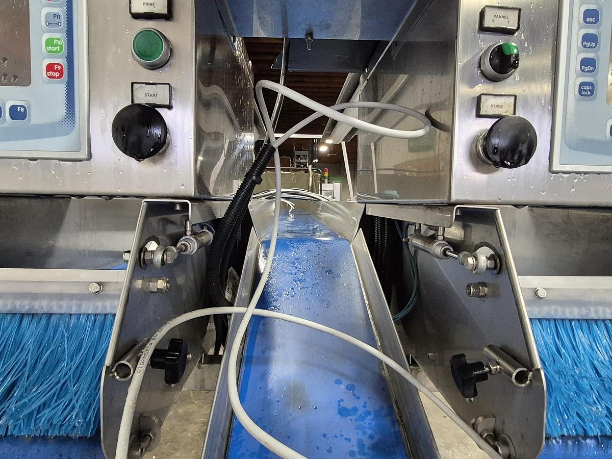 Used Unitec 2-Lane Inspection & Box Filler