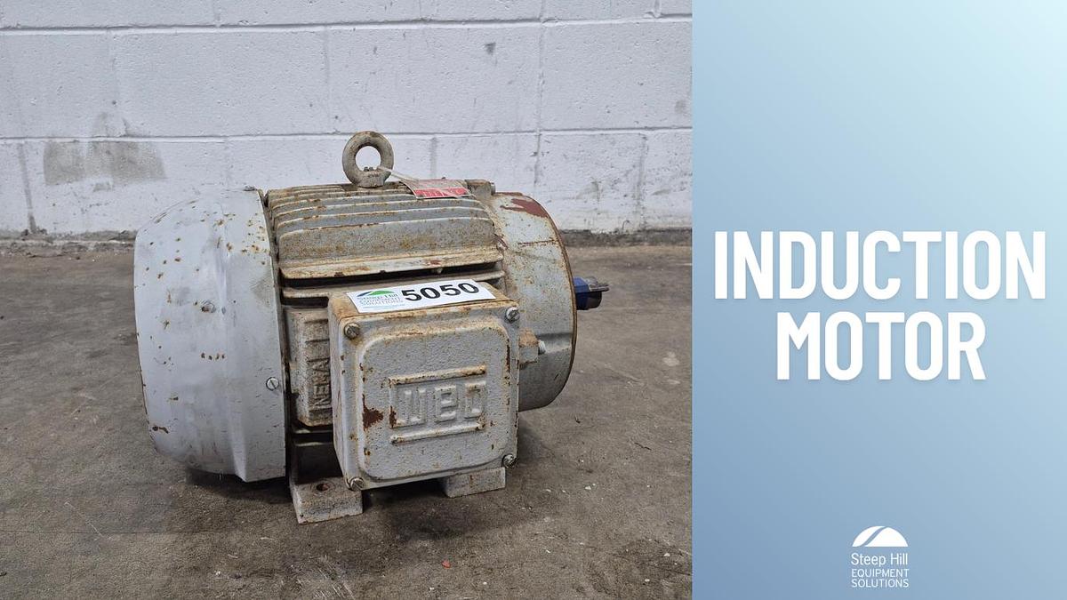 Used WEG 213T 7.5 HP Induction Motor