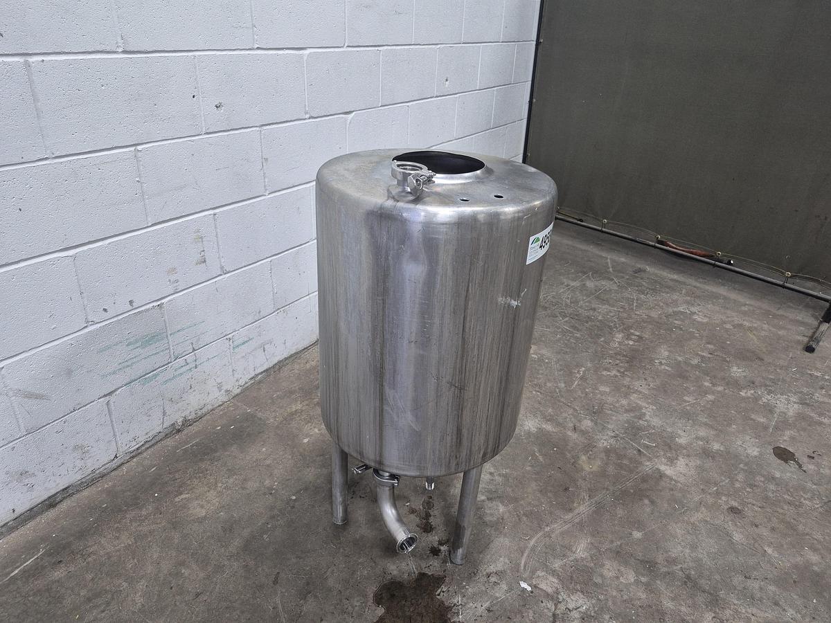Used SS 20 Gallon Tank with Heat Exchange Pipe