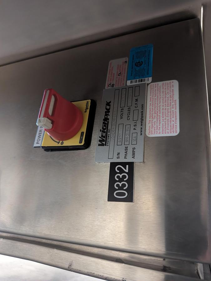 Used WeighPack SS Load Dumper