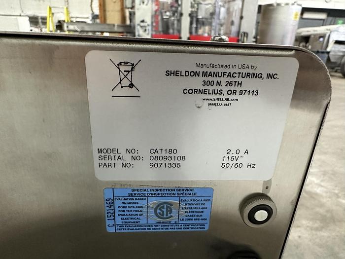 Used Bactron CAT180 Anaerobic Environmental Chamber