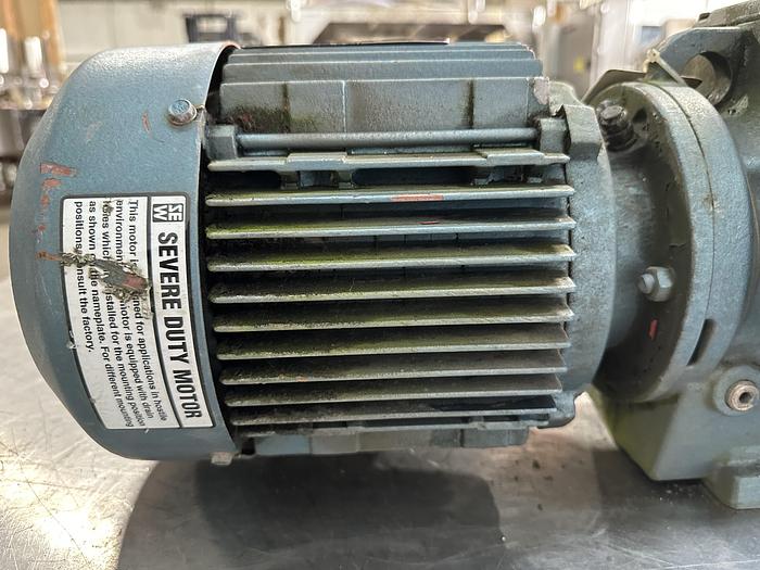 Used Sew-Eurodrive 2 HP Motor w/ Gear Reducer