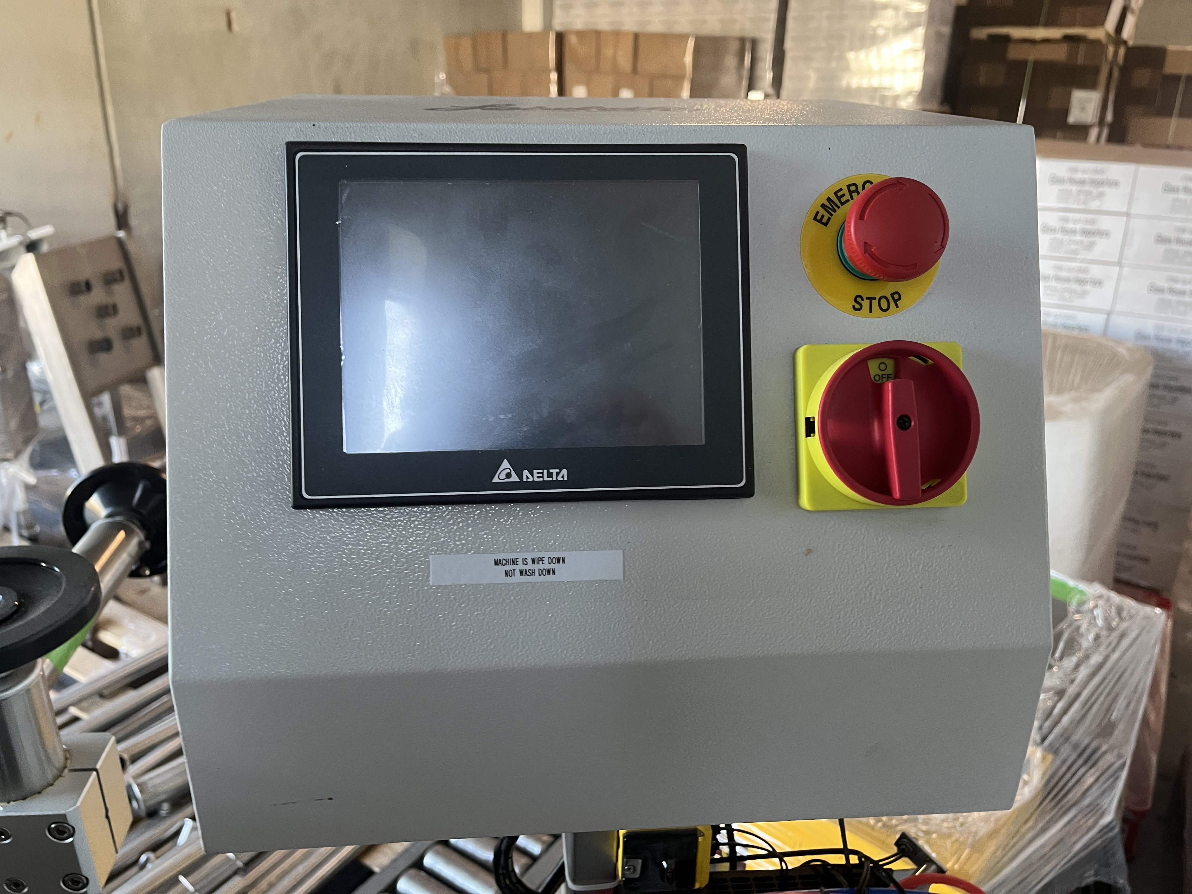 Used Accutek Tamper Evident Neck Bander Applicator