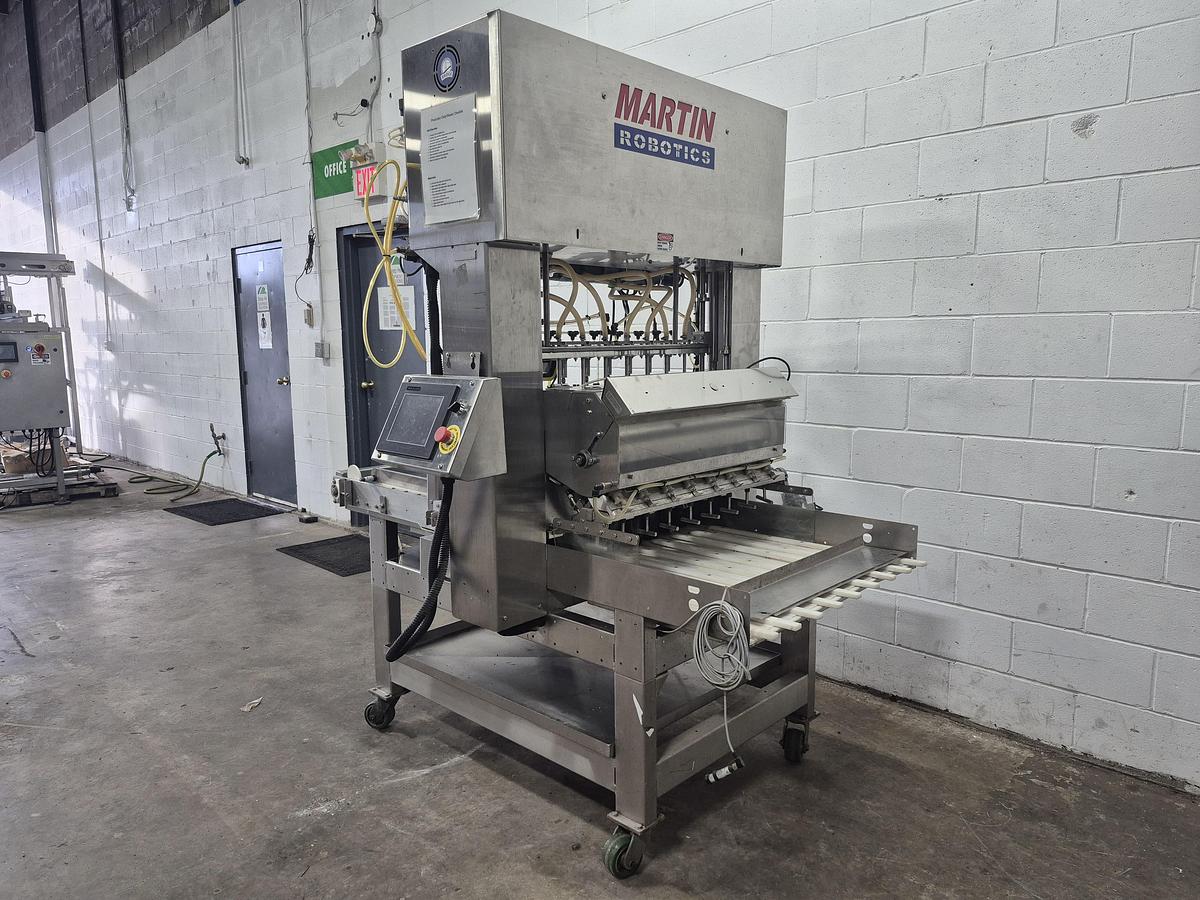 Used Martin Robotics 8 Shooter Bottle Filler