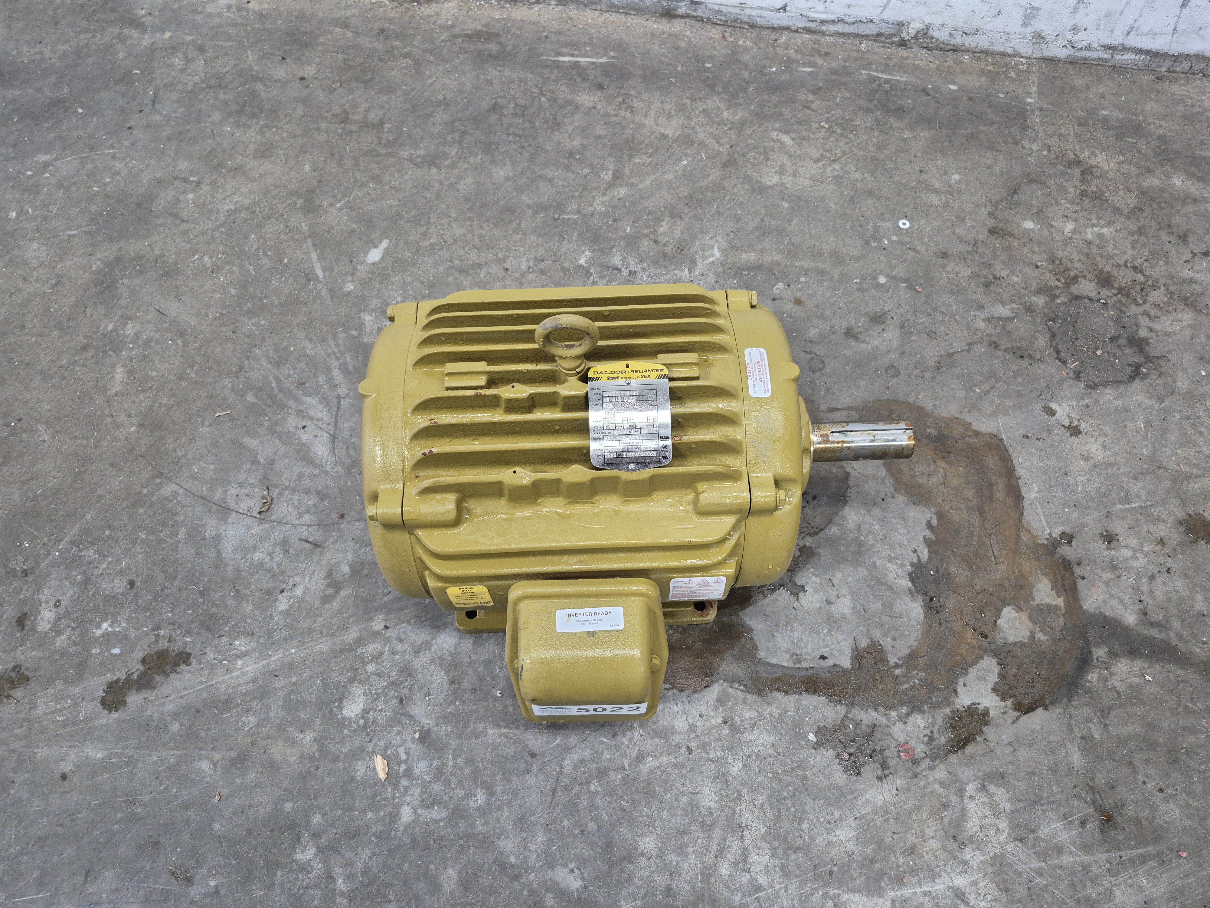 Used Baldor-Reliance Super-E Sever Duty XEX Electric Motor