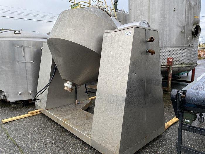 Used SZG-1000 Rotary Conical Vacuum Dryer