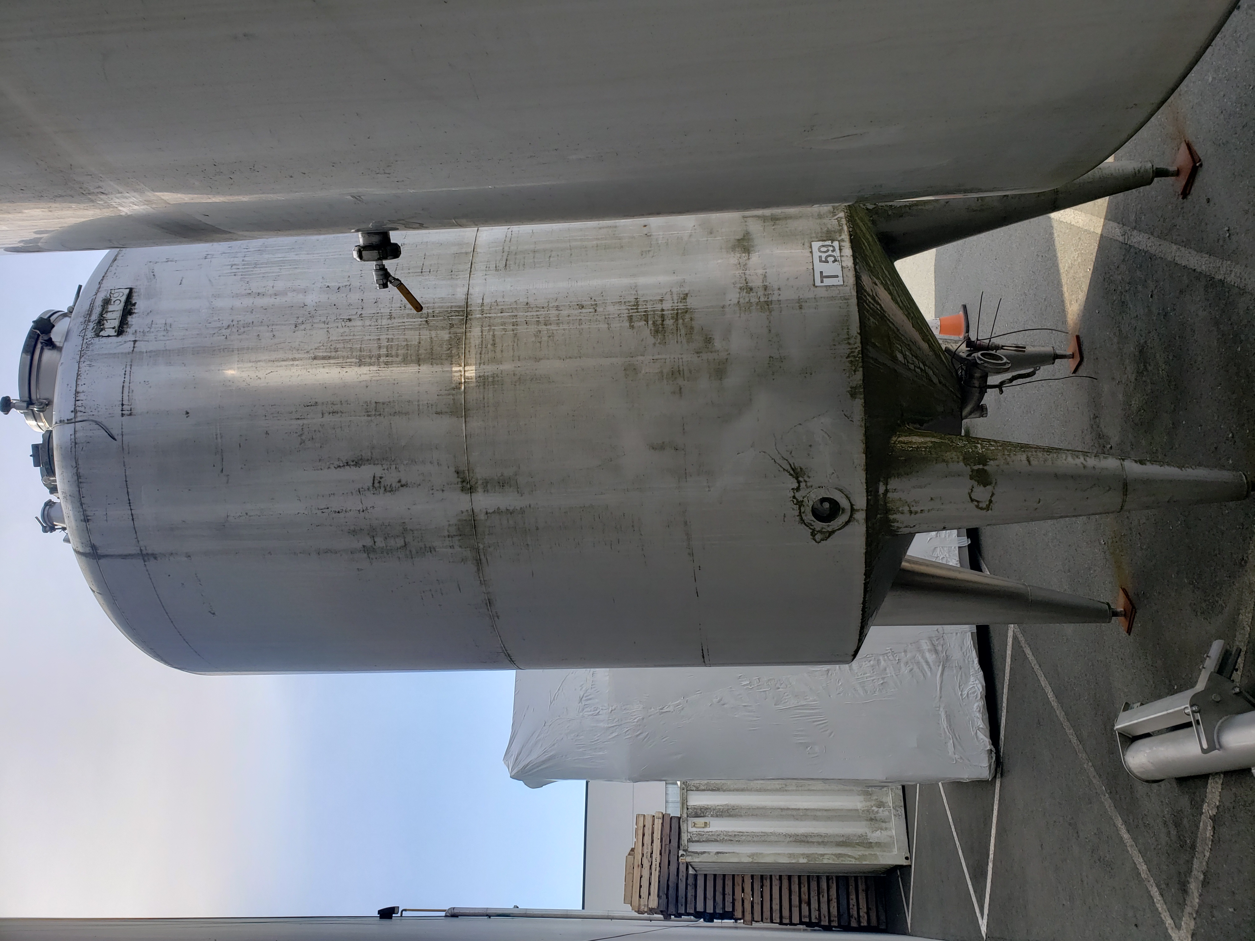 Used 12,000L SS Jacketed Tanks with Agitation