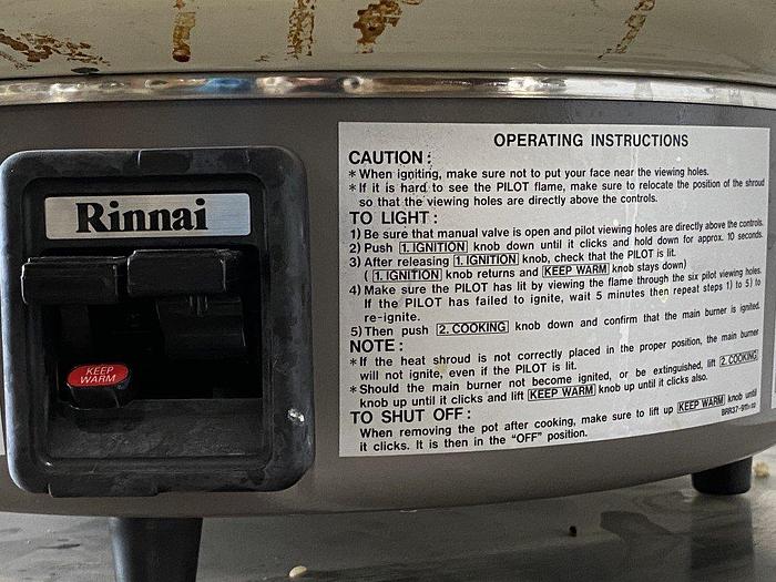 Used Rinnai RER-55AS-N Rice Cooker