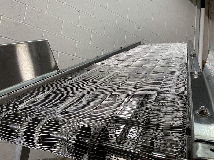 Used 7' L Incline Wire Conveyor