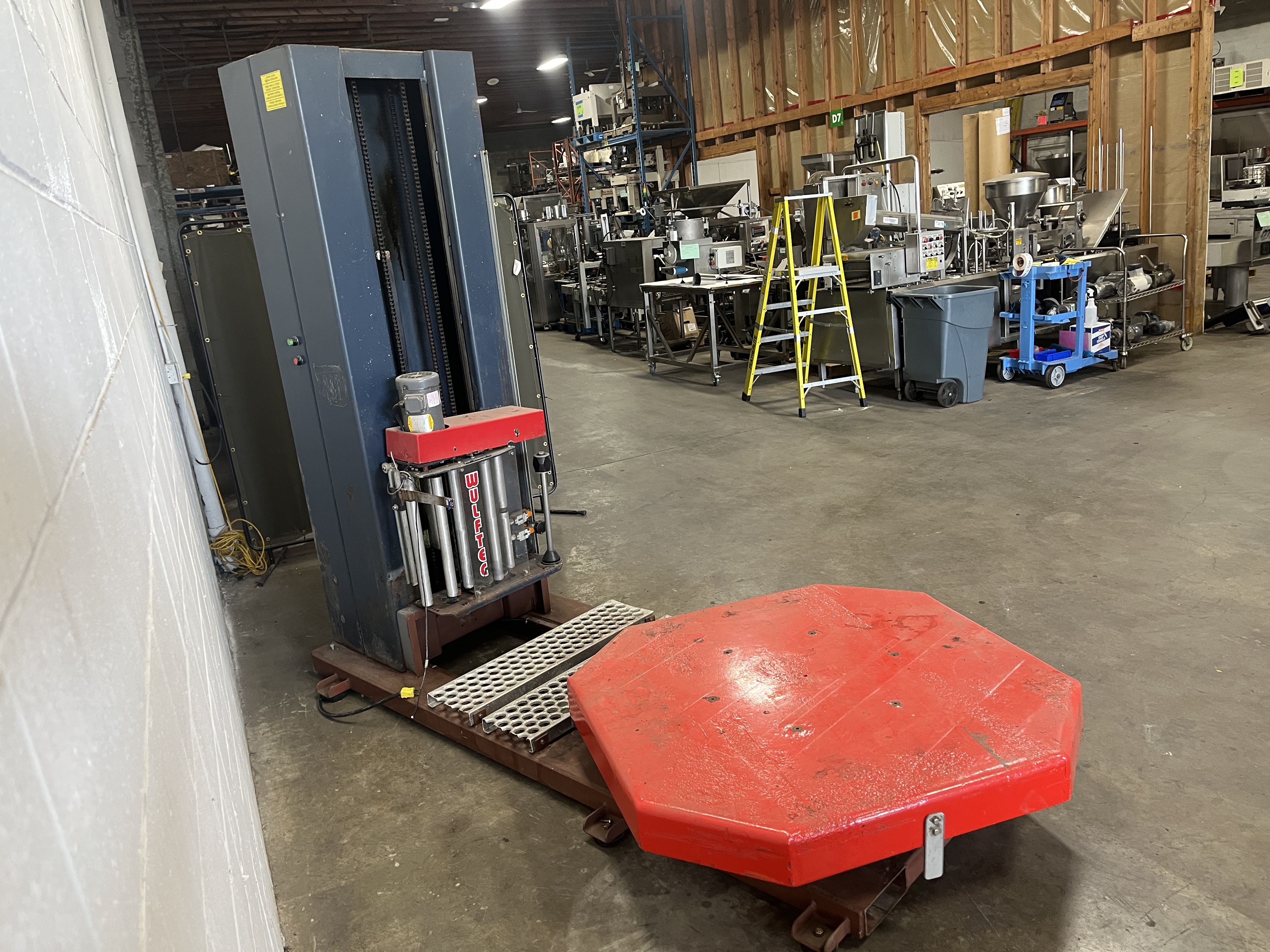 Used Wulftec WHP-300 Pallet Wrapper