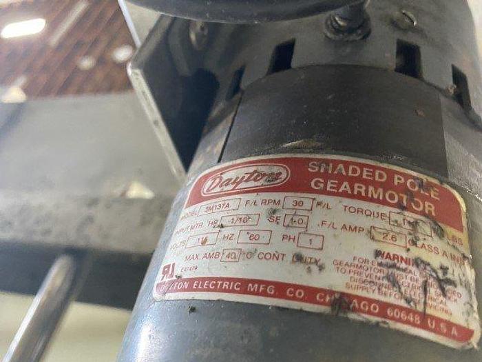 Used 8' Long Flat Belt Conveyor