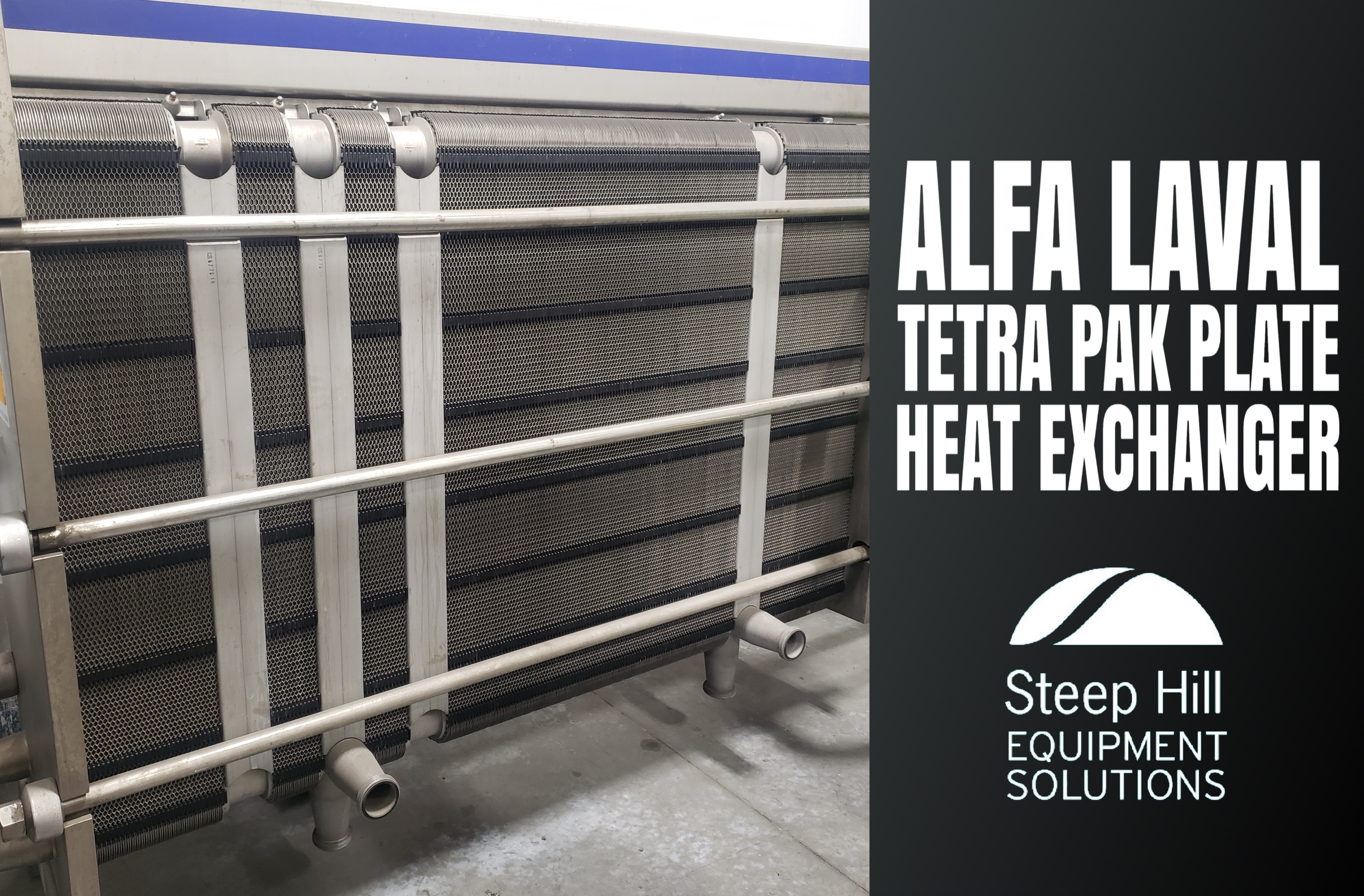 Used Alfa Laval Tetra Pak C10-KSM Plate Heat Exchanger
