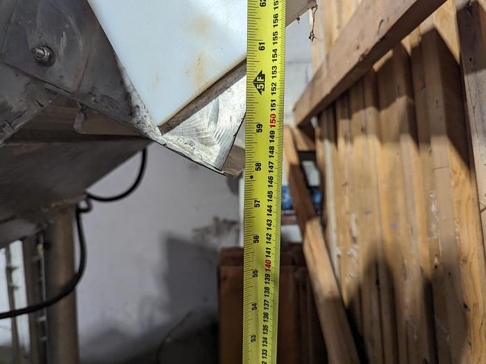 Used Incline Conveyor with Dump Station