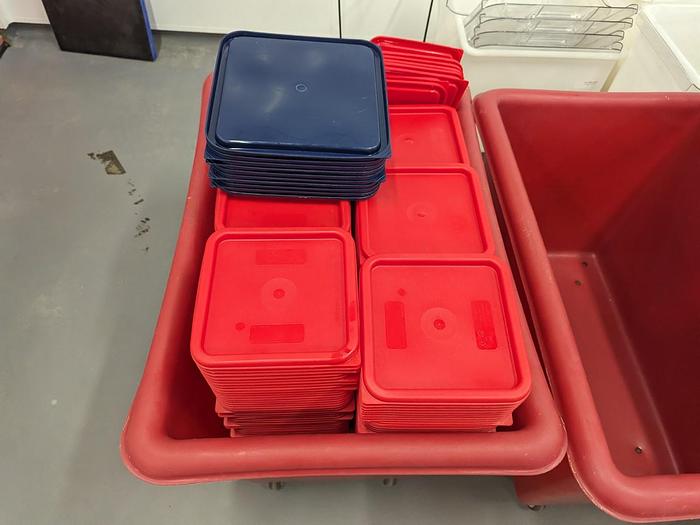 Used Prep Containers & Ingredient Bins
