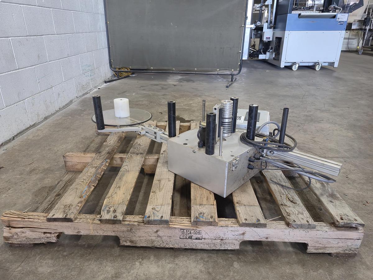 Used Industrial Modular Label Applicator and Control Enclosure