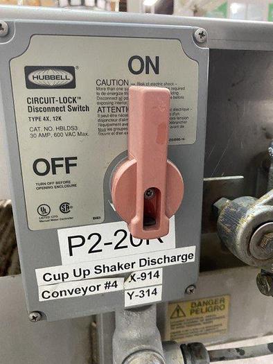 Used VMW 8' Sorting Conveyor