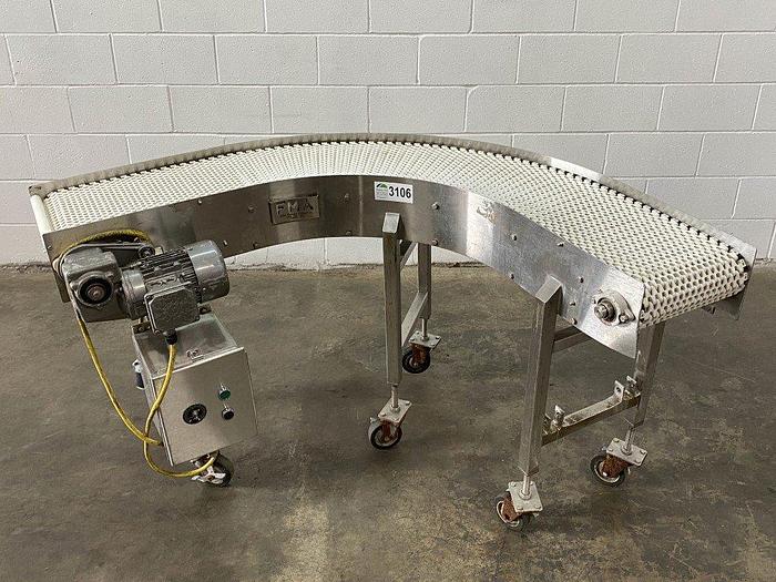 Used FMA 90° Modular Belt Conveyor