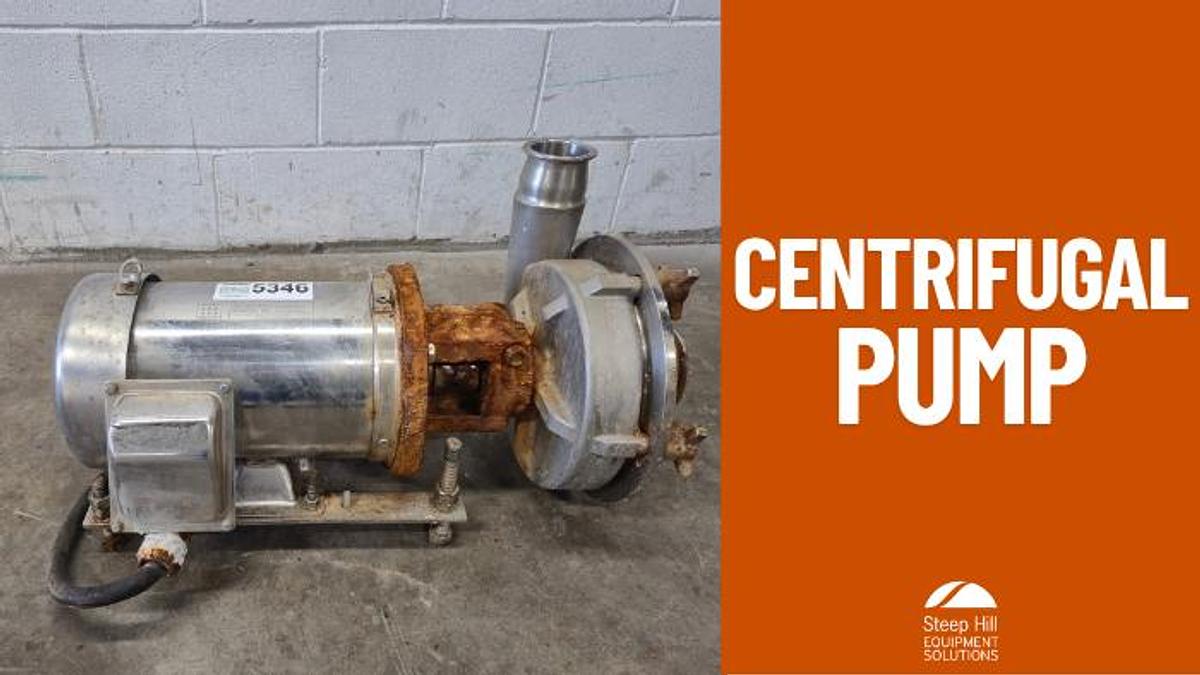 Used Fristam FPX Series Hygienic Centrifugal Pump