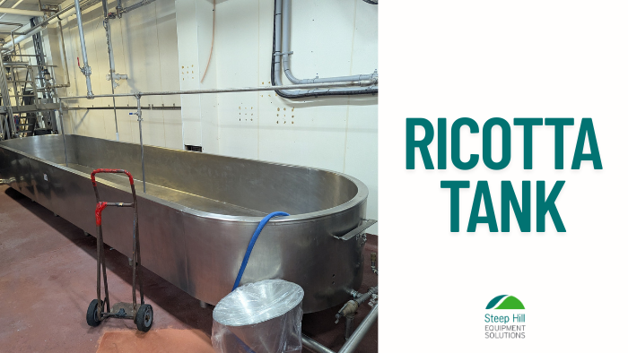 Used 25ft Ricotta Tank