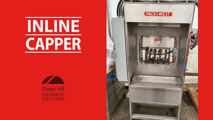 Used PackWest Inline Capper