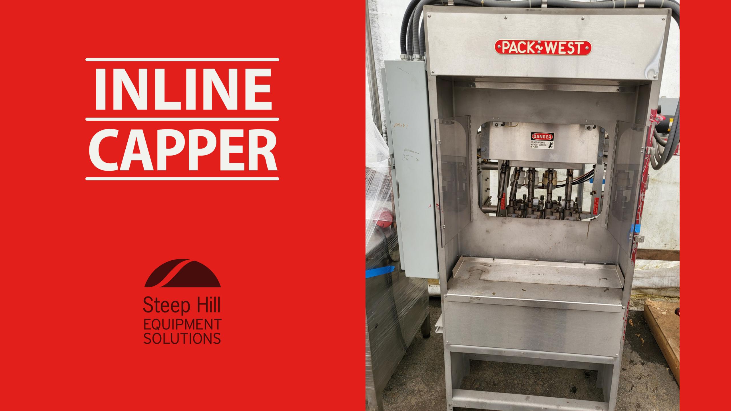 Used PackWest Inline Capper