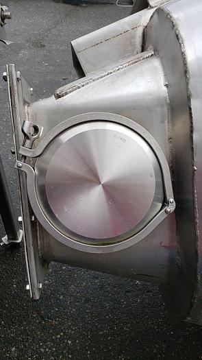 Used Custom Metalcraft SS Industrial Cyclone Dust Collector