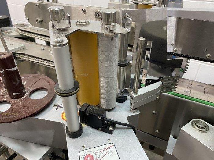 Used CVC400C Two-Head Front-Back Labeller