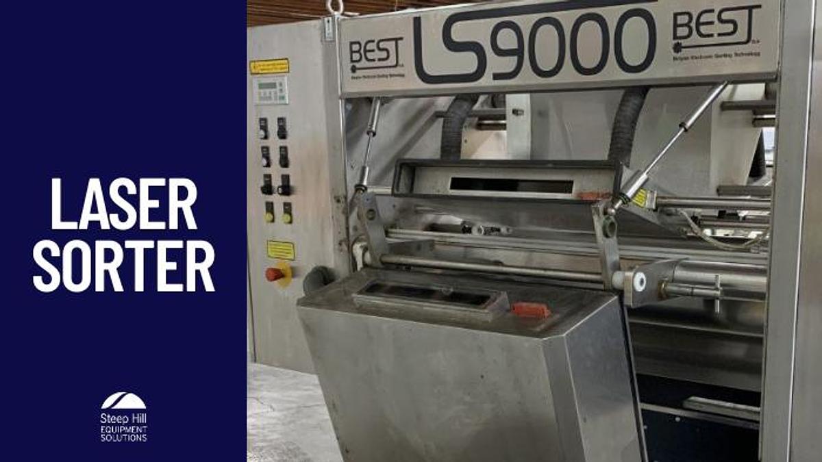 Used BEST LS9000 Laser Sorter