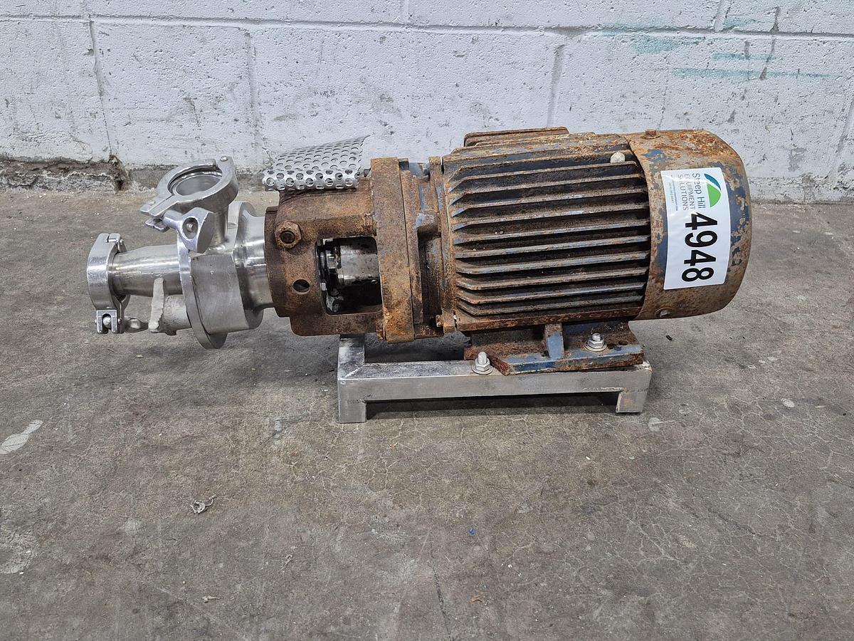 Used SS Centrifugal Pump with Motor (no plate)