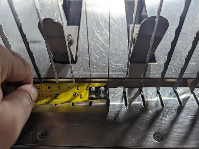 Used Oliver 797 Gravity-Feed Bread Slicer