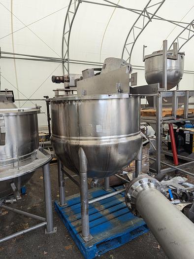 Used Lee 200 Gal. Jacketed Kettle 200MDS