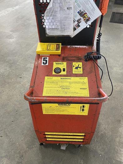 Used Wesco Powered Lift Stacker