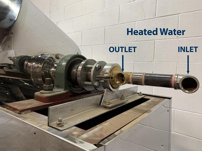 Used SZG-350 Jacketed Rotary Vacuum Dryer