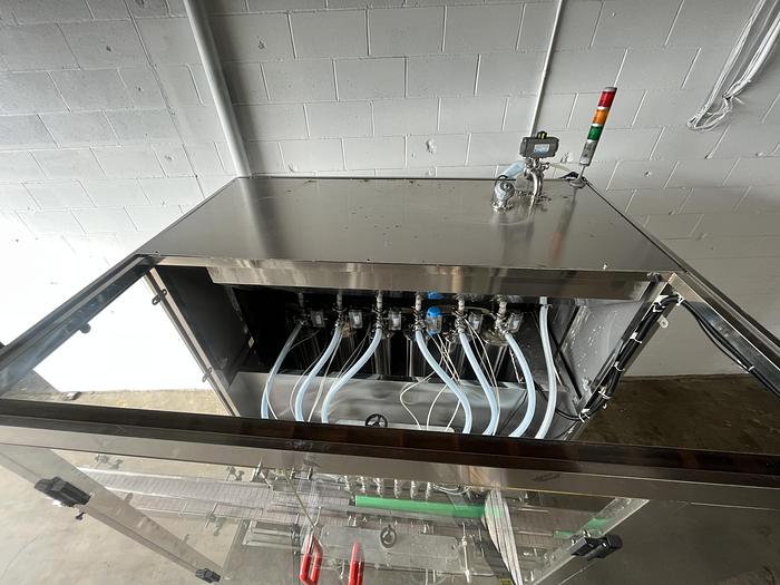 Used 6-Head Bottle Filler