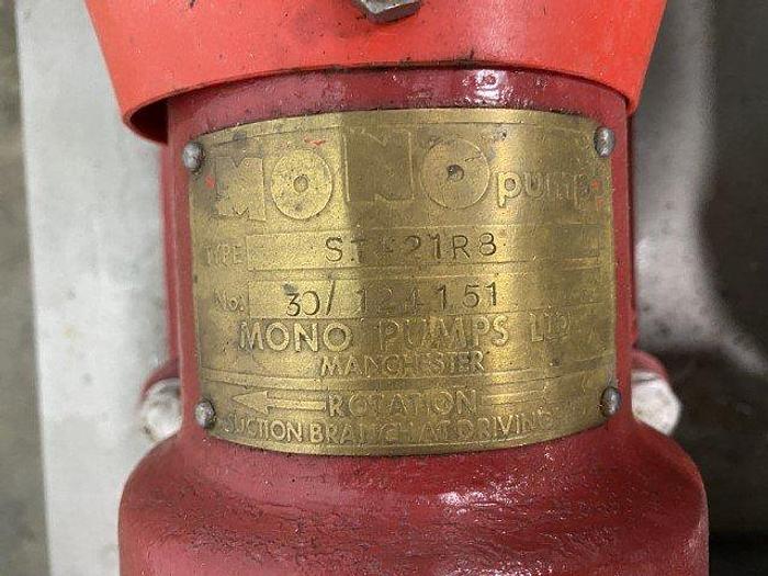 Used Progressive Cavity Pump with Infeed Hopper