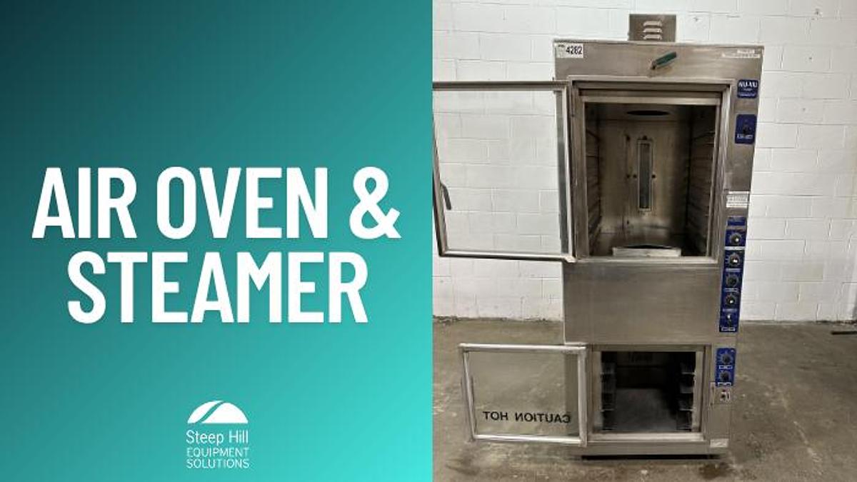 Used NU-VU Circulating Air Oven/Steamer
