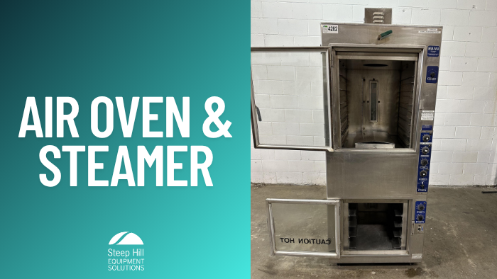 Used NU-VU Circulating Air Oven/Steamer