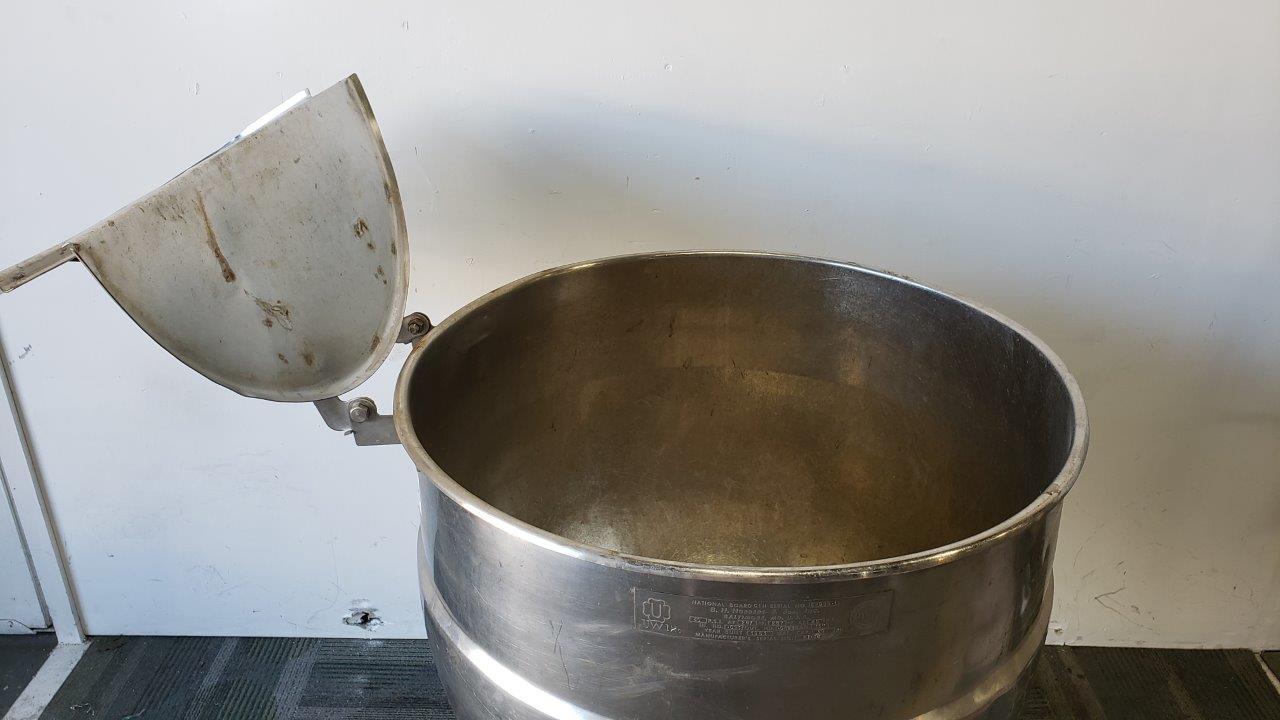 Used BH Hubbert 60-Gallon SS Jacketed Kettle